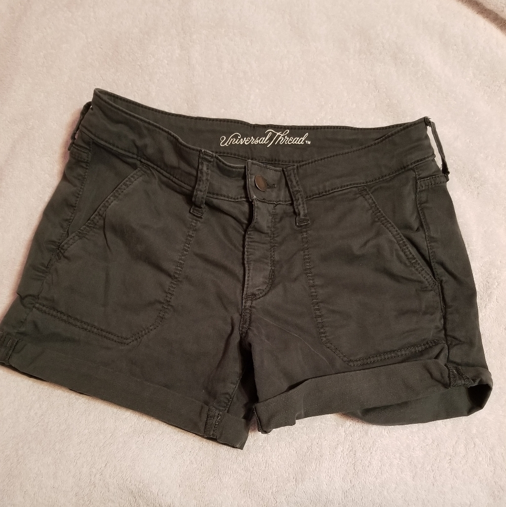 Olive shorts
